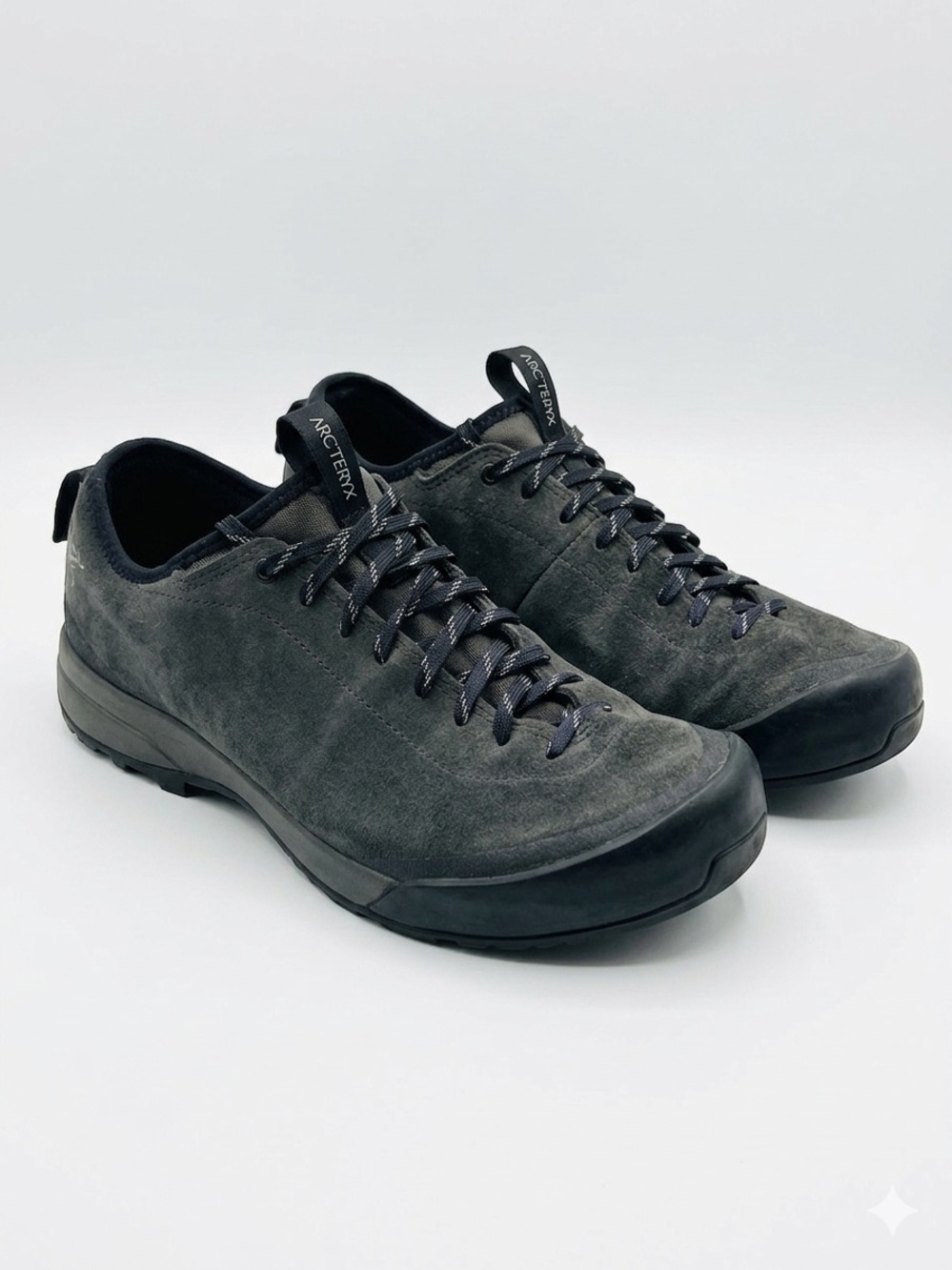 Arcteryx Acrux SL Leather GTX Approach Shoes Gray Suede Men’s Size 10 GORE-TEX